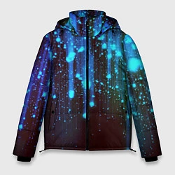 Мужская зимняя куртка Звездопад Звёздный дождь