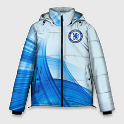 Куртка зимняя мужская Chelsea FC челси фк, цвет: 3D-светло-серый