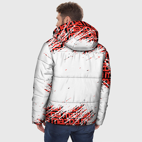 Мужская зимняя куртка MAZDA CX-6 / 3D-Красный – фото 4
