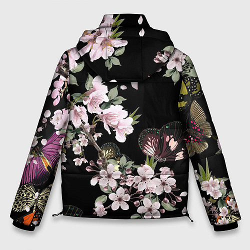 Мужская зимняя куртка Краски весны / 3D-Светло-серый – фото 2