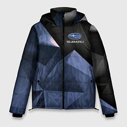Куртка зимняя мужская Subaru субару спорт, цвет: 3D-светло-серый