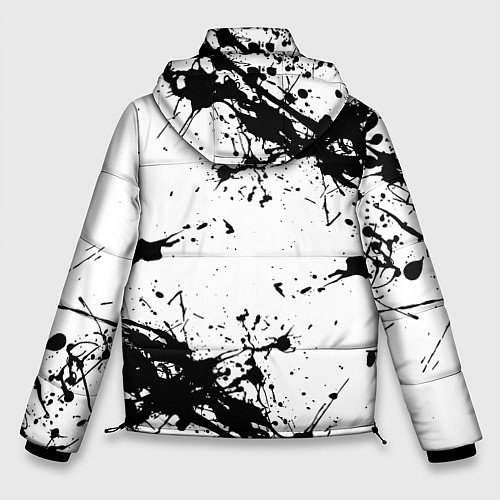 Мужская зимняя куртка Токийские мстители Tokyo Revengers logo краска / 3D-Светло-серый – фото 2