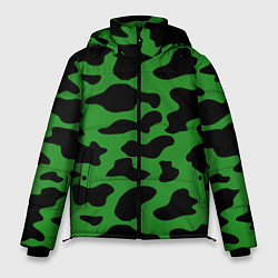 Куртка зимняя мужская Армейский камуфляж, цвет: 3D-черный