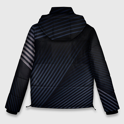 Мужская зимняя куртка DAEWOO auto / 3D-Светло-серый – фото 2