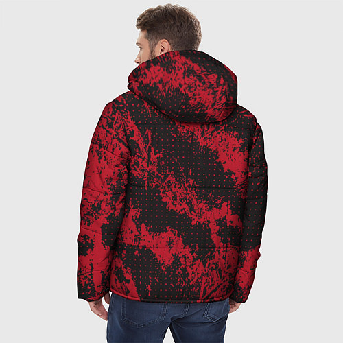 Мужская зимняя куртка КРАСНАЯ ГРЯЗЬ RED GRUNGE / 3D-Светло-серый – фото 4