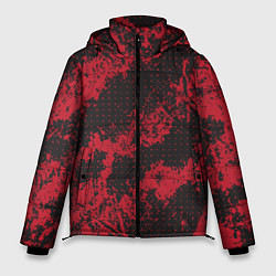 Куртка зимняя мужская КРАСНАЯ ГРЯЗЬ RED GRUNGE, цвет: 3D-светло-серый