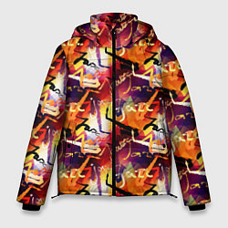 Куртка зимняя мужская Джазовая Музыка, цвет: 3D-светло-серый