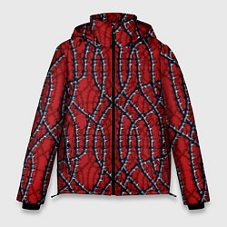 Куртка зимняя мужская За колючей проволокой, цвет: 3D-черный