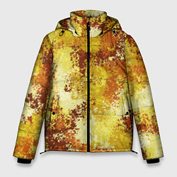 Куртка зимняя мужская Спортивный камуфляж Пикси - Лимон, цвет: 3D-красный