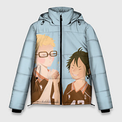 Куртка зимняя мужская Кэй и Тадаши, цвет: 3D-черный