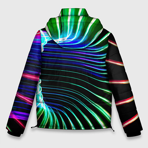 Мужская зимняя куртка Portal Fashion pattern Neon / 3D-Светло-серый – фото 2