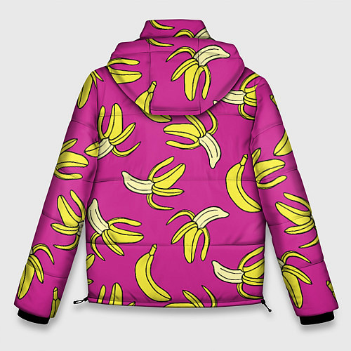 Мужская зимняя куртка Banana pattern Summer Color / 3D-Светло-серый – фото 2