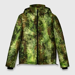 Мужская зимняя куртка Пиксельный камуфляж Шерхан Лес
