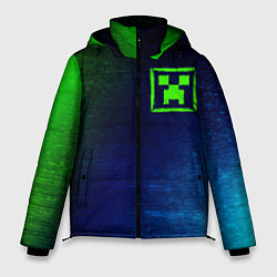 Куртка зимняя мужская MINECRAFT Глитч, цвет: 3D-черный