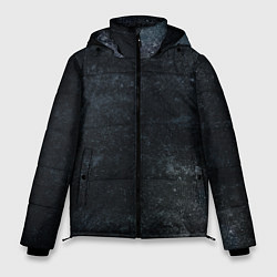 Куртка зимняя мужская Темная текстура, цвет: 3D-черный