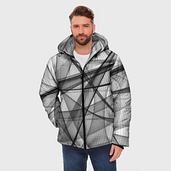 Куртка зимняя мужская Сеть Коллекция Get inspired! Fl-181, цвет: 3D-светло-серый — фото 2
