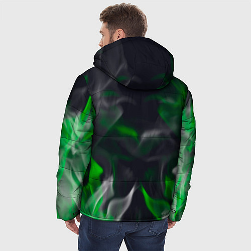 Мужская зимняя куртка S T A L K E R 2 пламя / 3D-Светло-серый – фото 4