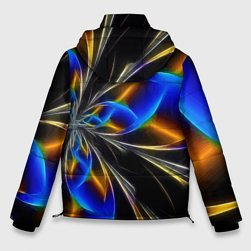 Мужская зимняя куртка Neon vanguard pattern Fashion 2023 / 3D-Светло-серый – фото 2