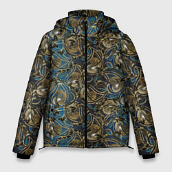 Мужская зимняя куртка Классические узоры текстуры