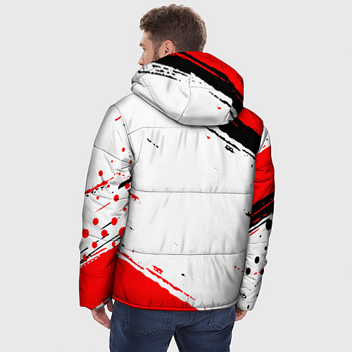 Мужская зимняя куртка Berserk ЧЁРНАЯ МАСКА / 3D-Красный – фото 4