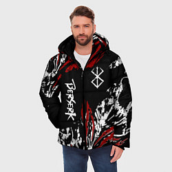 Куртка зимняя мужская BERSERK BLACK MASK - БЕРСЕРК ЧЁРНАЯ МАСКА, цвет: 3D-черный — фото 2