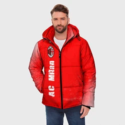 Куртка зимняя мужская AC MILAN AC Milan Графика, цвет: 3D-красный — фото 2