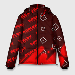 Куртка зимняя мужская РОБЛОКС Графика Паттерны, цвет: 3D-черный