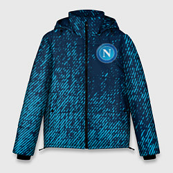 Мужская зимняя куртка Napoli наполи маленькое лого