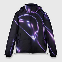 Куртка зимняя мужская Абстракция drag and drop, цвет: 3D-светло-серый