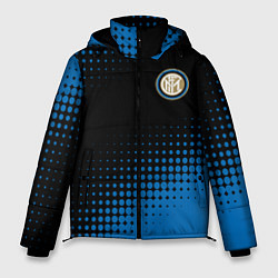Куртка зимняя мужская Inter абстракция, цвет: 3D-светло-серый