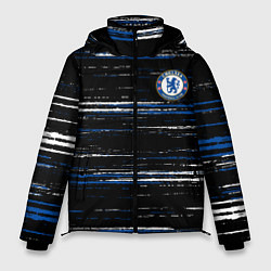 Мужская зимняя куртка Chelsea челси лого