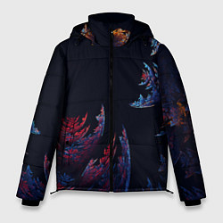 Куртка зимняя мужская Шипастый Коралловый Риф, цвет: 3D-черный