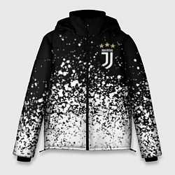 Мужская зимняя куртка Juventus fc брызги краски