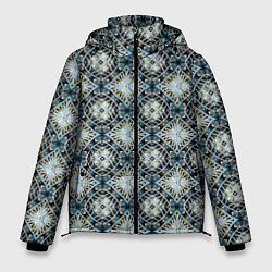 Куртка зимняя мужская Калейдоскоп Geometry, цвет: 3D-красный