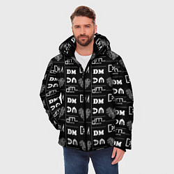 Куртка зимняя мужская DM ENJOY THE SILENCE, цвет: 3D-черный — фото 2