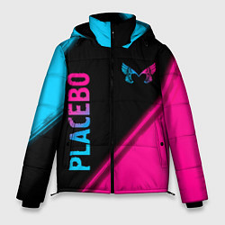 Куртка зимняя мужская Placebo Neon Gradient, цвет: 3D-черный