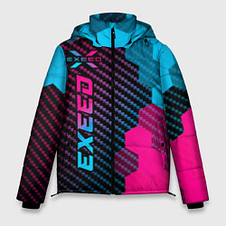 Куртка зимняя мужская Exeed Neon Gradient - FS, цвет: 3D-черный