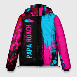 Мужская зимняя куртка Papa Roach Neon Gradient