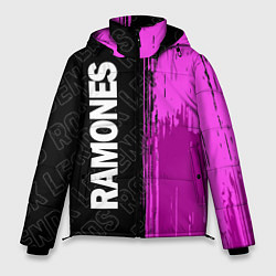 Куртка зимняя мужская Ramones Rock Legends, цвет: 3D-черный