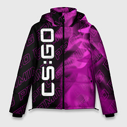 Куртка зимняя мужская Counter Strike Pro Gaming, цвет: 3D-черный