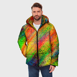 Куртка зимняя мужская Rainbow inclusions, цвет: 3D-светло-серый — фото 2