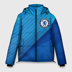 Куртка зимняя мужская Chelsea Абстракция, цвет: 3D-светло-серый