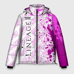 Куртка зимняя мужская Lineage 2 pro gaming: по-вертикали, цвет: 3D-черный
