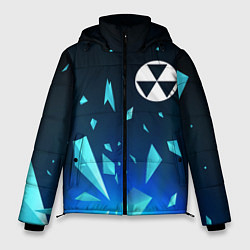 Куртка зимняя мужская Fallout взрыв частиц, цвет: 3D-черный