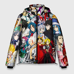 Мужская зимняя куртка Все аниме персонажи