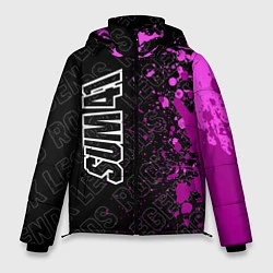 Куртка зимняя мужская Sum41 rock legends: по-вертикали, цвет: 3D-черный
