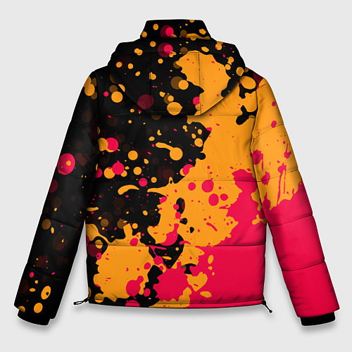 Мужская зимняя куртка Roma Краска / 3D-Светло-серый – фото 2