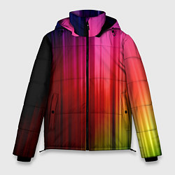 Куртка зимняя мужская Цветной спектр, цвет: 3D-красный