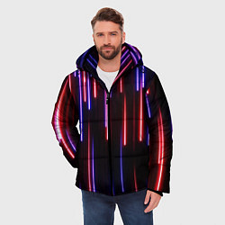 Куртка зимняя мужская Метеоритный дождь, цвет: 3D-светло-серый — фото 2