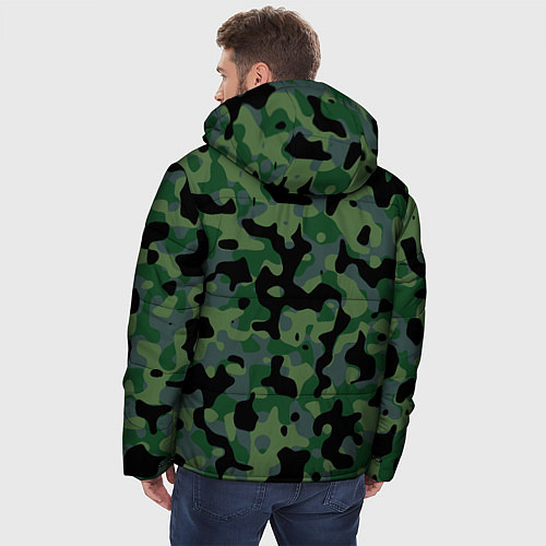 Мужская зимняя куртка Камуфляж WW2 Tropics Verdant / 3D-Светло-серый – фото 4
